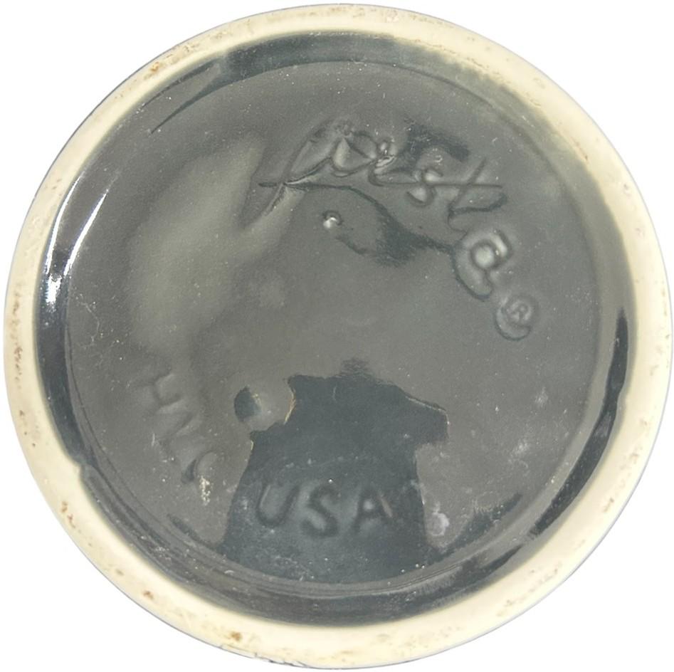 Fiesta - Slate Gray BOTTOM of A Medium Canister 2 Quarts Homer Laughlin HLC