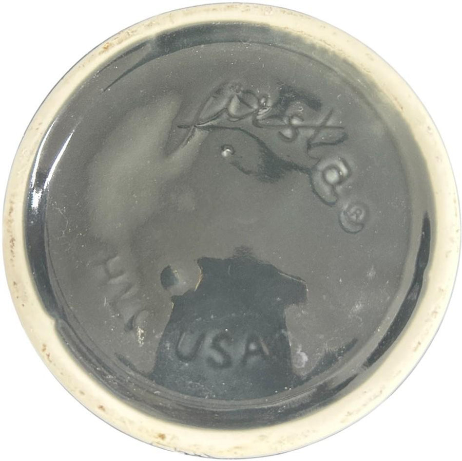 Fiesta - Slate Gray BOTTOM of A Medium Canister 2 Quarts Homer Laughlin HLC