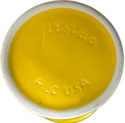 Fiesta - Daffodil Yellow BOTTOM of A Medium Canister 2 Quarts Homer Laughlin HLC