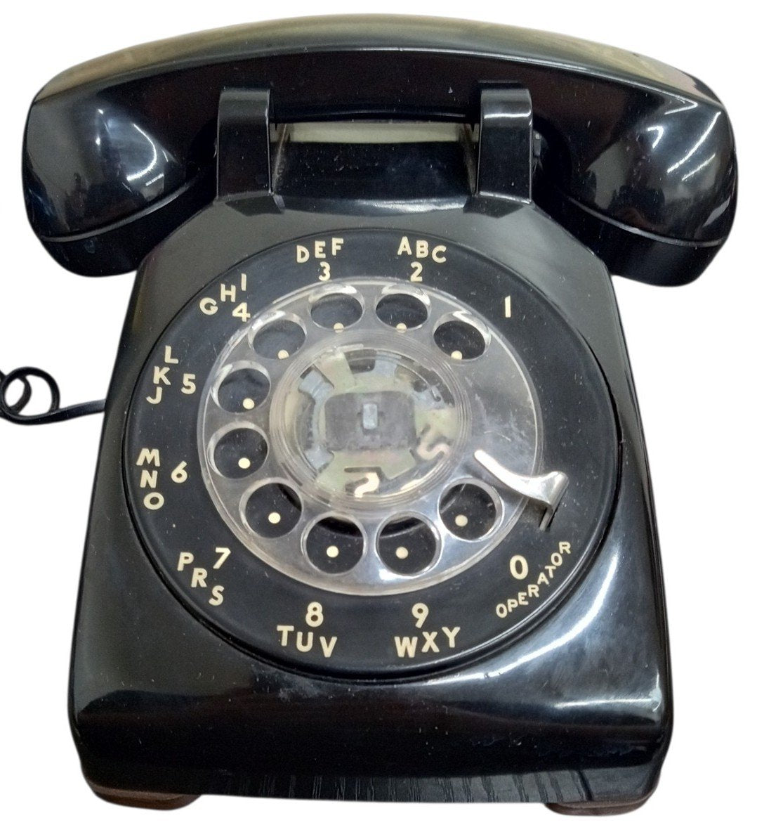 Western Electric Bell System Rotary Telephone 1984 Vintage Collectible Untested