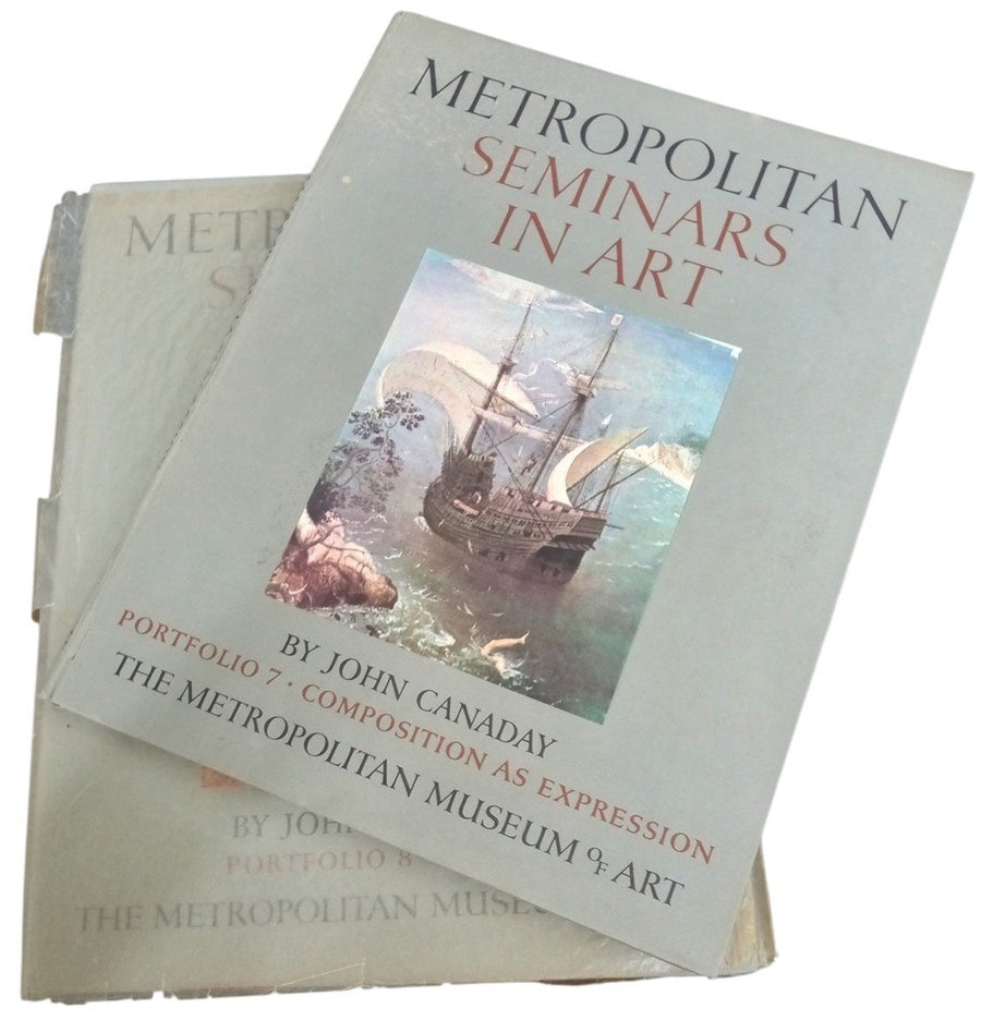 Books Metropolitan Seminars In Art Portfolios 7 & 8 W/Color Prints 1958