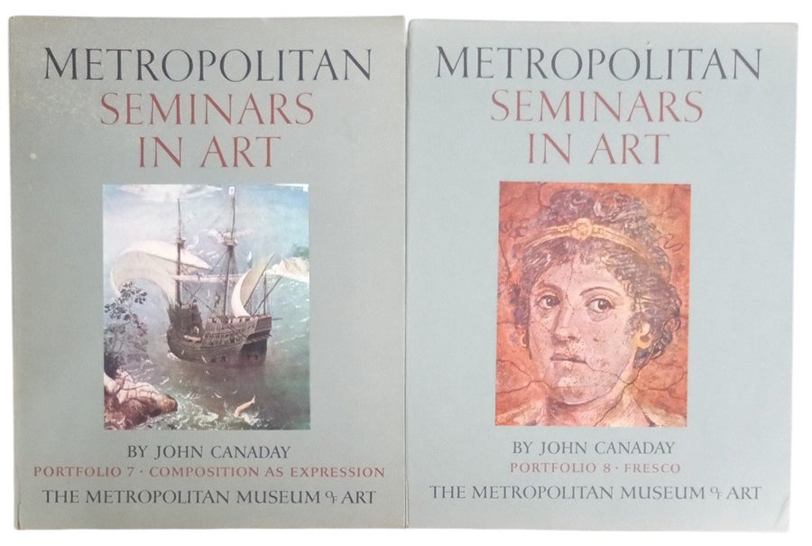 Books Metropolitan Seminars In Art Portfolios 7 & 8 W/Color Prints 1958
