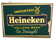 Heineken Light Up Sign Retro Collectible Decorative Mancave Advertising