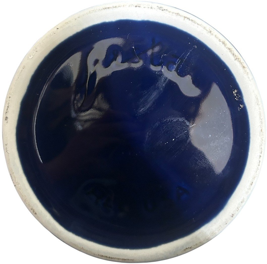 Fiesta - Cobalt Blue BOTTOM of 3 Quart Canister Homer Laughlin HLC Ceramic