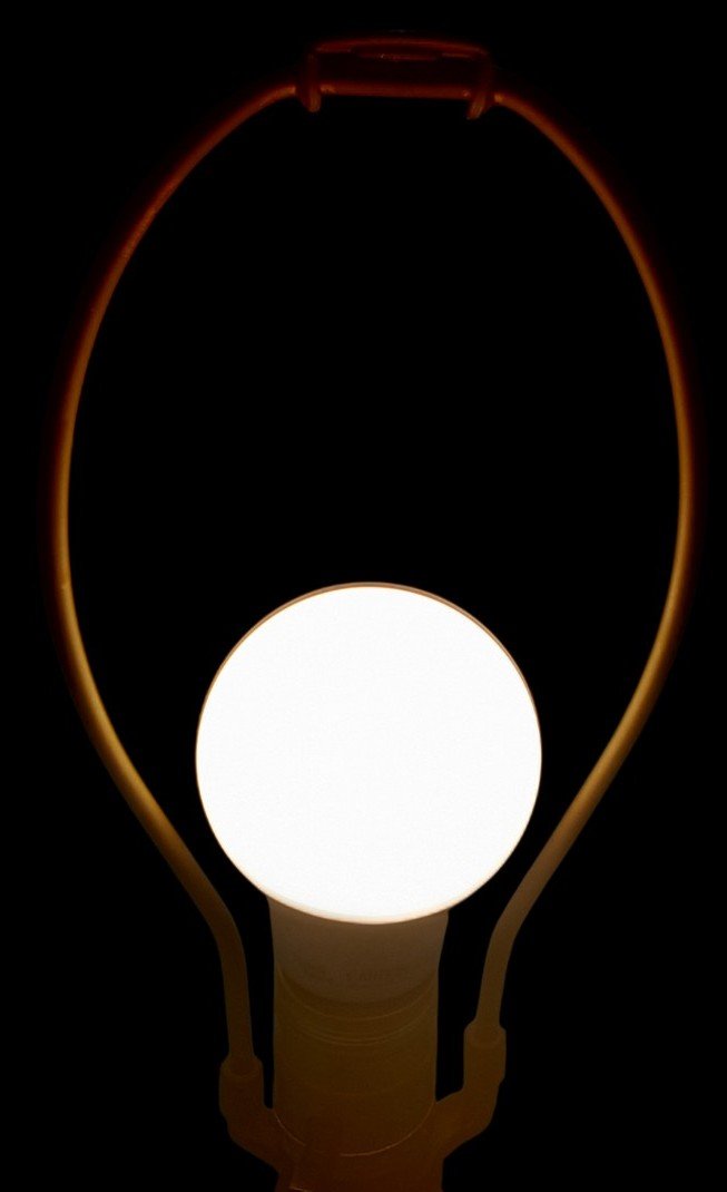 Hollywood Regency Amber Glass Lamp Vintage Antique Decorative Lighting No Shade