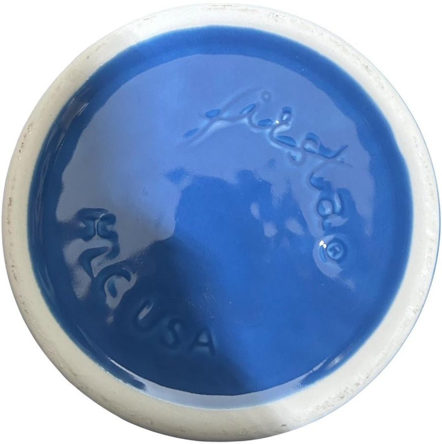 Fiesta - Lapis Blue BOTTOM of A Medium Canister 2 Quarts Homer Laughlin HLC