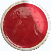 Fiesta - Scarlet Red BOTTOM of Large 3 Quart Canister Homer Laughlin HLC Ceramic
