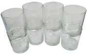 Bally's Park Place Wild Wild West Casino Glasses Set Of 8 Collectible Glassware