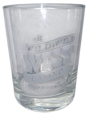 Bally's Park Place Wild Wild West Casino Glasses Set Of 8 Collectible Glassware