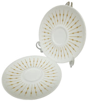 Knowles Sunburst Dish Set 7 Pc Vintage Collectible Serveware Gift Idea 1960s