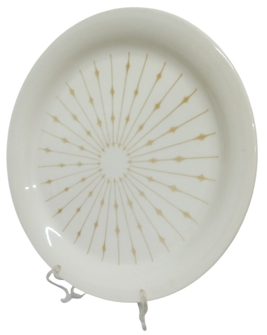 Knowles Sunburst Dish Set 7 Pc Vintage Collectible Serveware Gift Idea 1960s