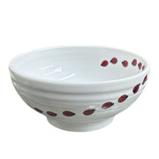Fiesta - White Footed Ladybug Medium Rice Bowl Homer Laughlin HLC Ceramic Dillards Exclusive