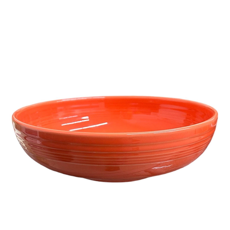 Fiesta - Poppy Orange XL Bistro Coupe Bowl Homer Laughlin HLC Ceramic Extra Large Bowl