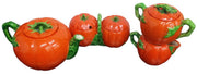 Maruhon Pumpkin Tea/Coffee Set Vintage Collectible Cute Novelty Fall Autumn