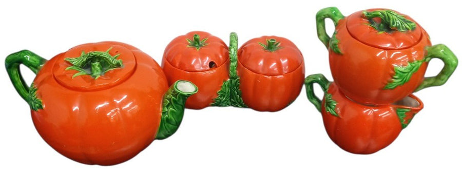 Maruhon Pumpkin Tea/Coffee Set Vintage Collectible Cute Novelty Fall Autumn