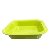 Fiesta - Lemongrass Green Square Casserole Baker Homer Laughlin HLC Ceramic Baking Dish
