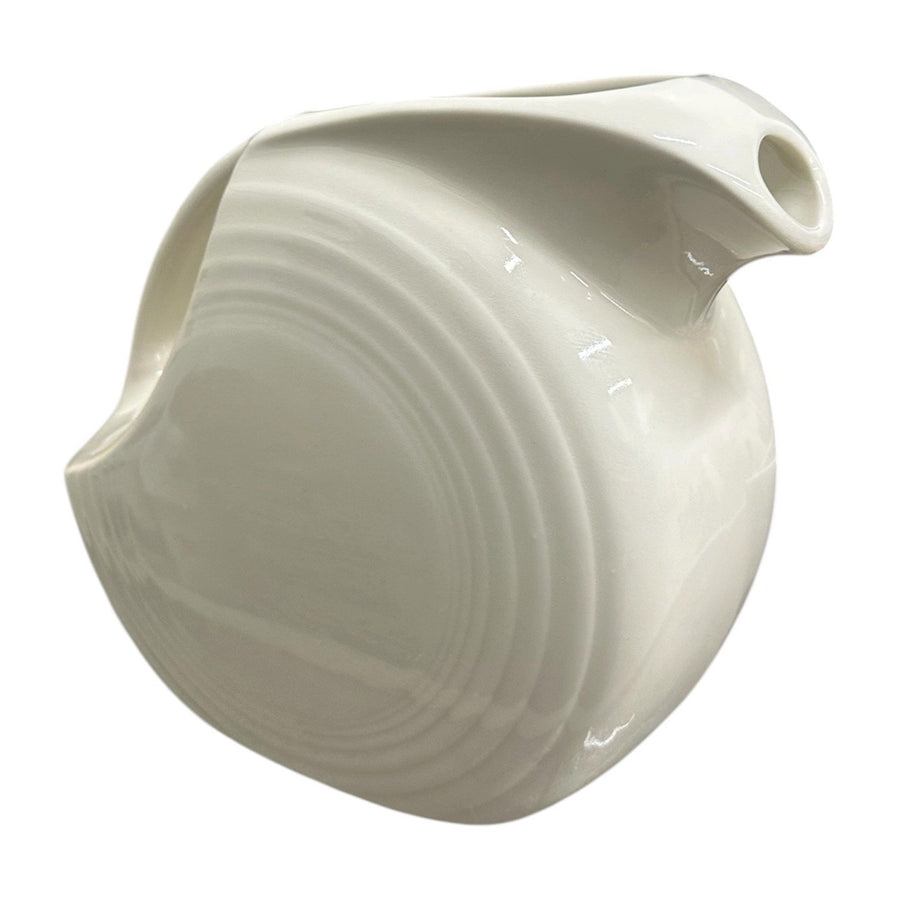 Fiesta - Linen Off-White Large 67oz Disk Pitcher Homer Laughlin HLC New Ceramic Pitcher