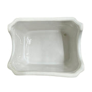 Fiesta - White Sugar Packet Caddy Homer Laughlin HLC Ceramic Packet Holder