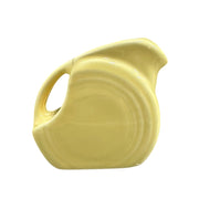 Fiesta - Sunflower Yellow 5oz Mini Disk Pitcher Homer Laughlin HLC Ceramic Pitcher