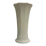Fiesta - Linen Off-White Medium Flower Vase Homer Laughlin HLC New Ceramic Vase