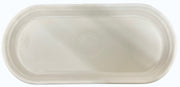 Fiesta - Linen White Small Oblong Bread Tray Homer Laughlin HLC Ceramic Platter