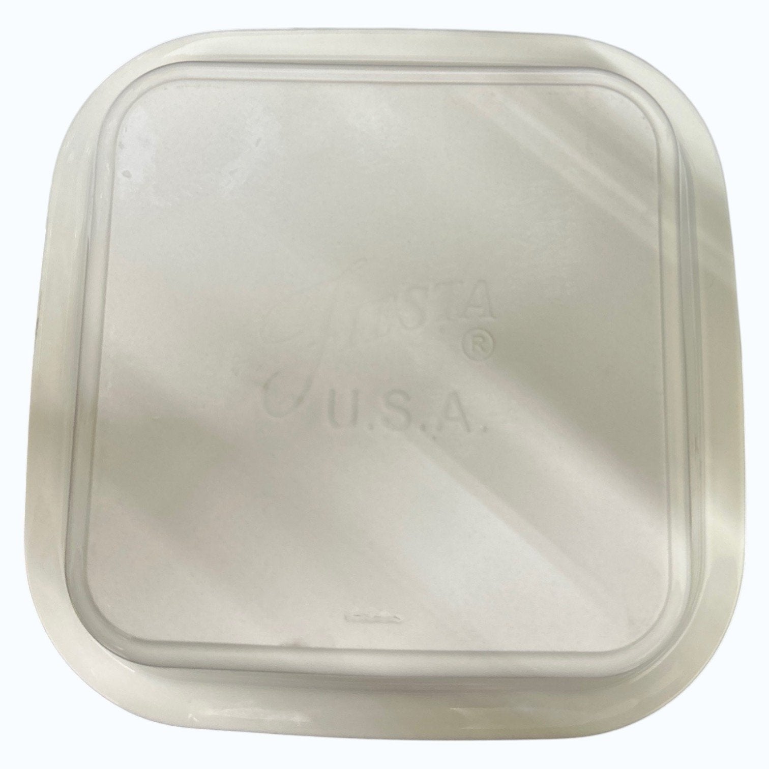 Fiesta - Linen White Square Casserole Baker Homer Laughlin HLC Ceramic Baking Dish