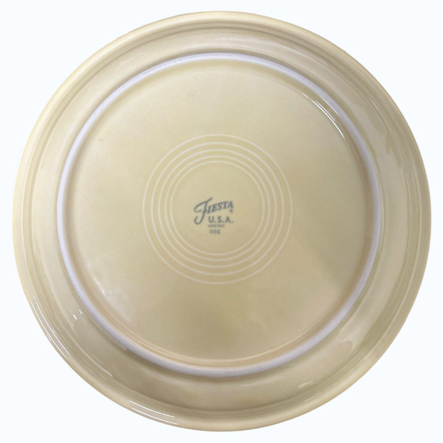 Fiesta - Ivory Bistro Coupe Dinner Plate Homer Laughlin Ceramics