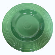 Fiesta - Jade Green Rimmed Soup Pasta Bowl Homer Laughlin HLC Dinnerware