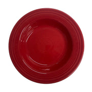 Fiesta - Scarlet Red Rimmed Soup Bowl Homer Laughlin HLC Ceramic Bowl