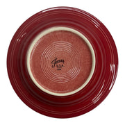 Fiesta - Scarlet Red Rimmed Soup Bowl Homer Laughlin HLC Ceramic Bowl