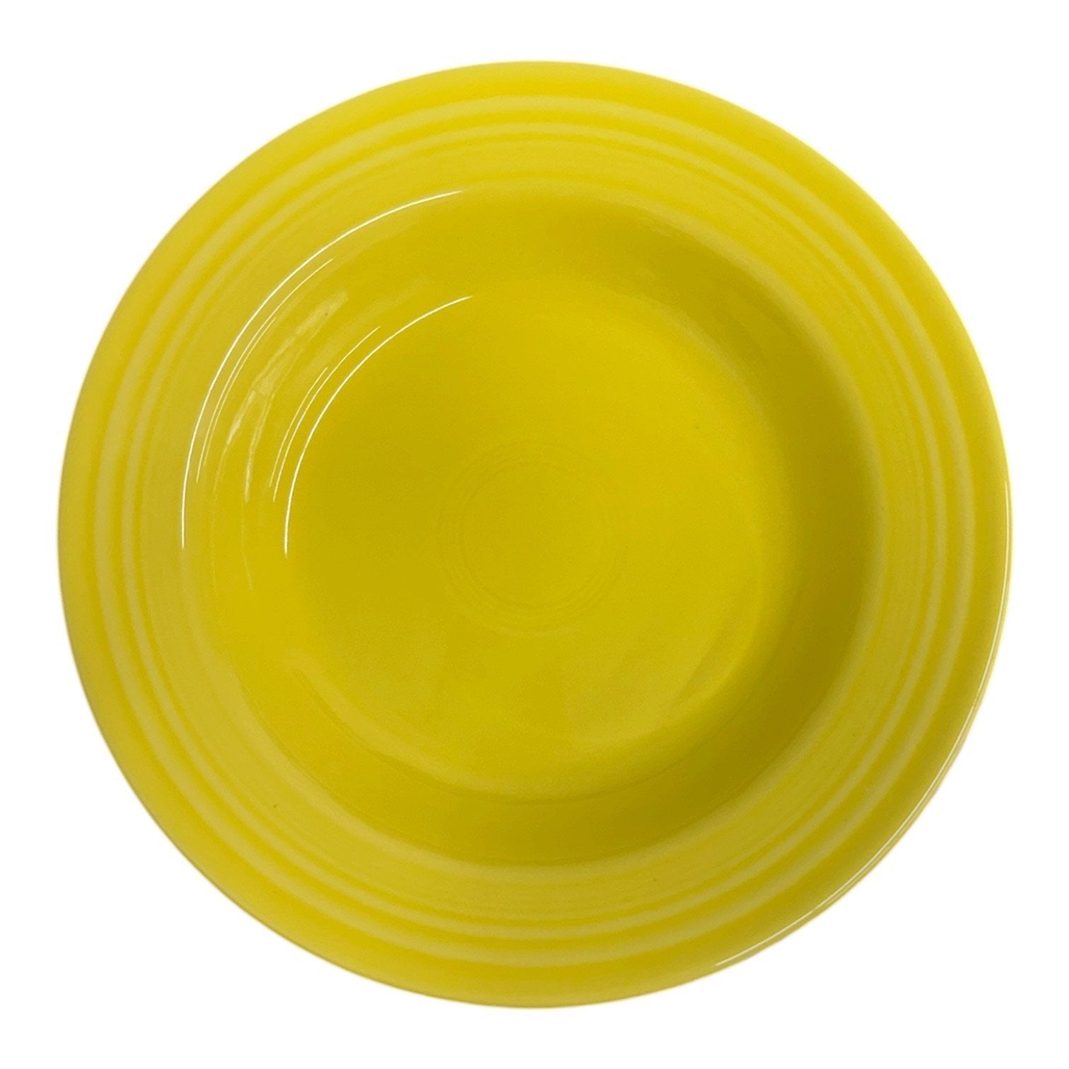 Fiesta - Sunflower Yellow Rimmed Soup Bowl Homer Laughlin HLC Ceramic Bowl