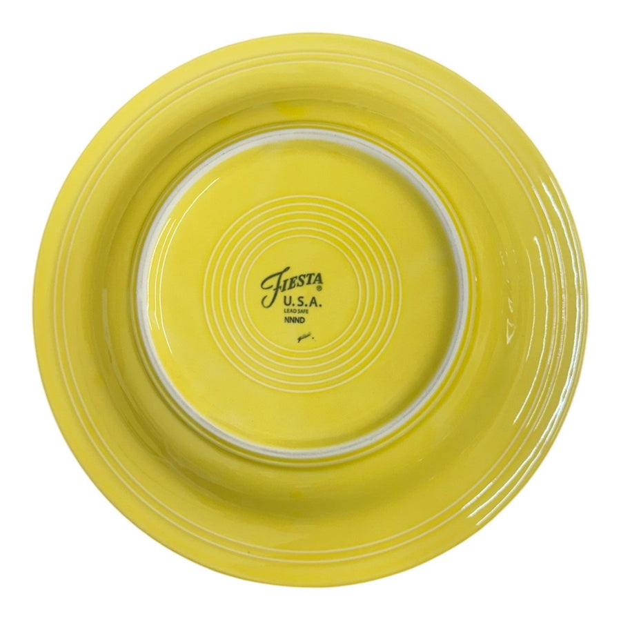 Fiesta - Sunflower Yellow Rimmed Soup Bowl Homer Laughlin HLC Ceramic Bowl