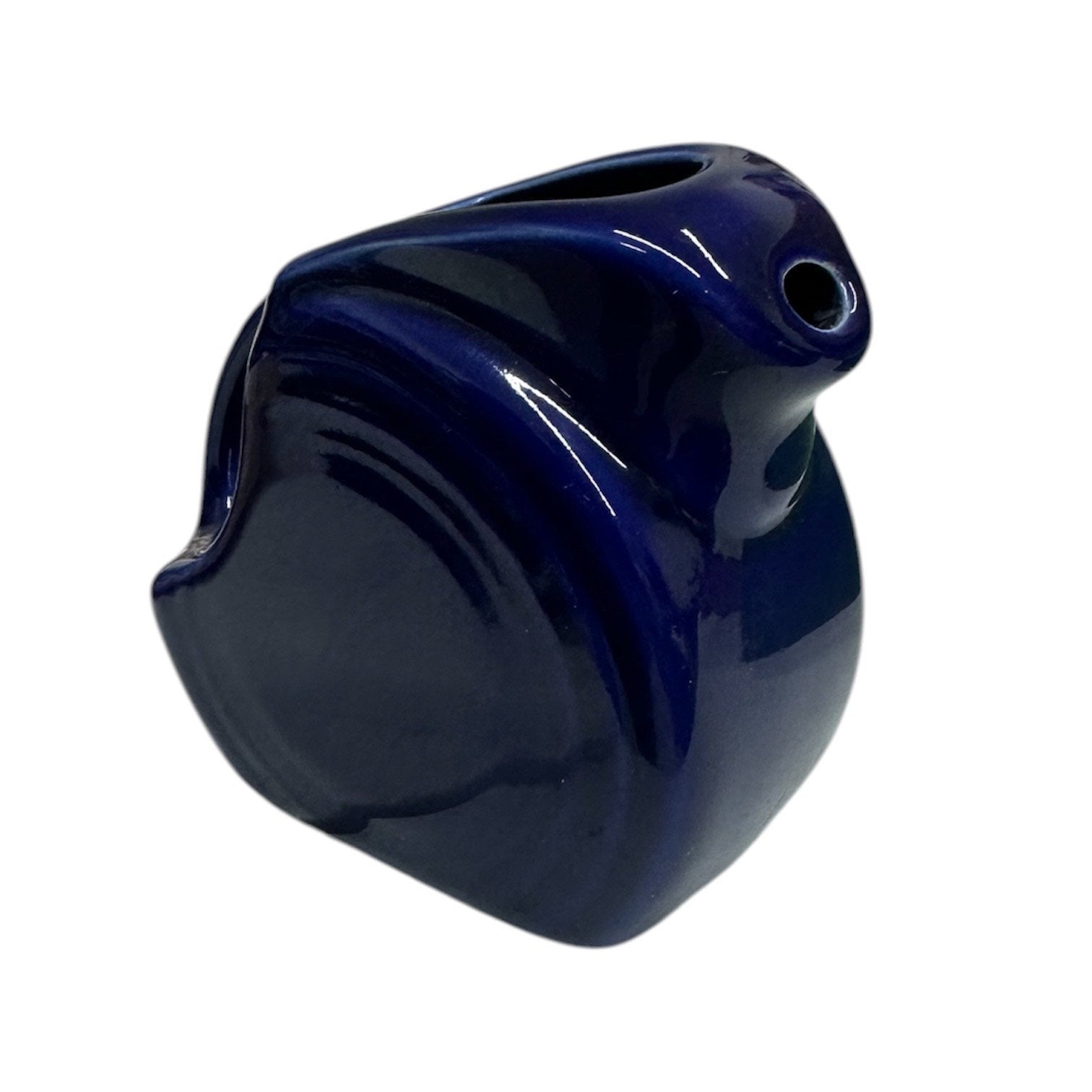 Fiesta - Twilight Blue Mini Disk Pitcher Homer Laughlin HLC Ceramic Pitcher