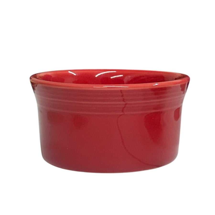 Fiesta - Scarlet Red Ramekin Bowl Homer Laughlin HLC Ceramic 8oz Bowl