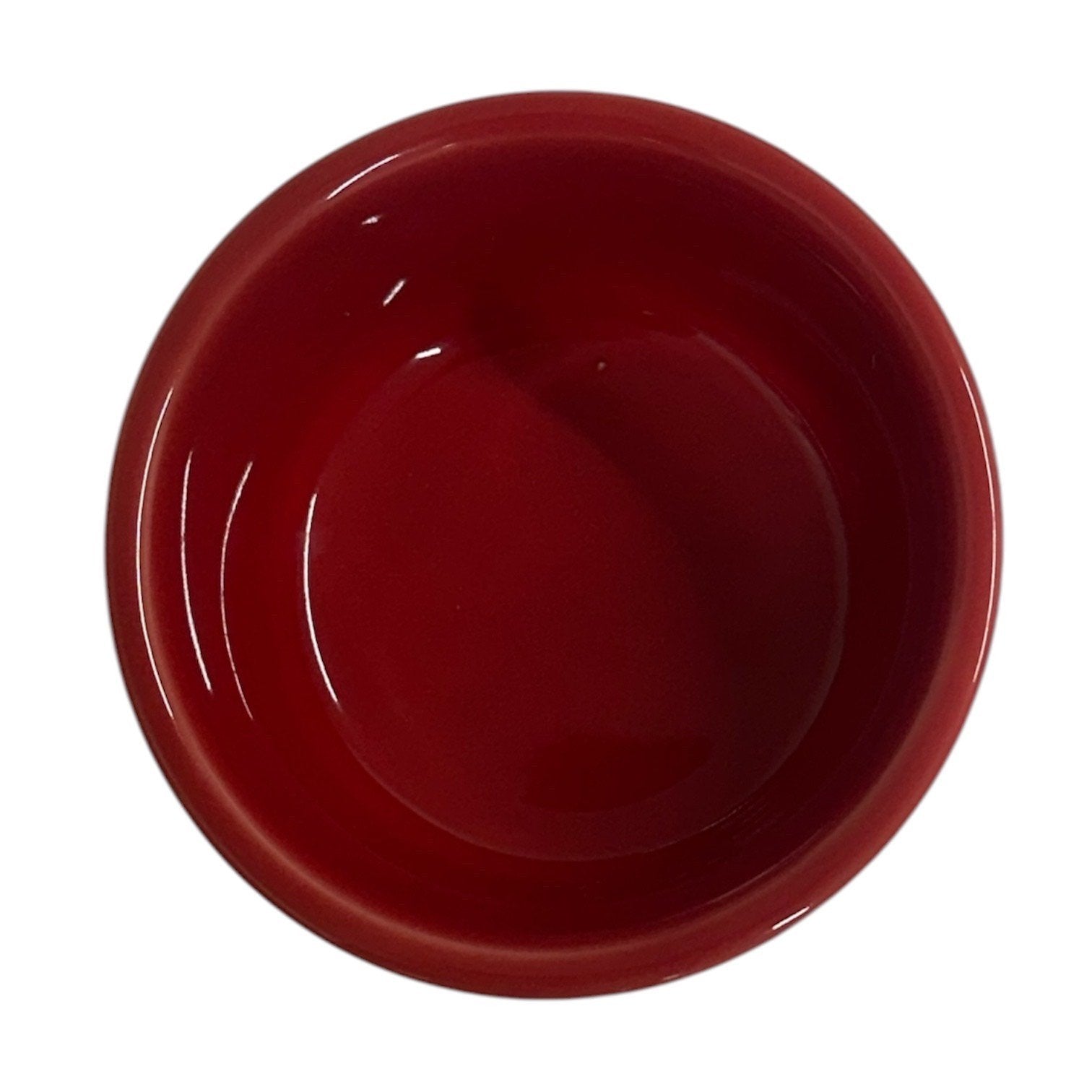 Fiesta - Scarlet Red Ramekin Bowl Homer Laughlin HLC Ceramic 8oz Bowl