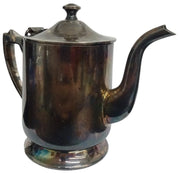 DW Haber & Son Silverplate Tea/Coffee Pot Vintage Collectible Serveware
