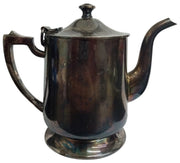 DW Haber & Son Silverplate Tea/Coffee Pot Vintage Collectible Serveware