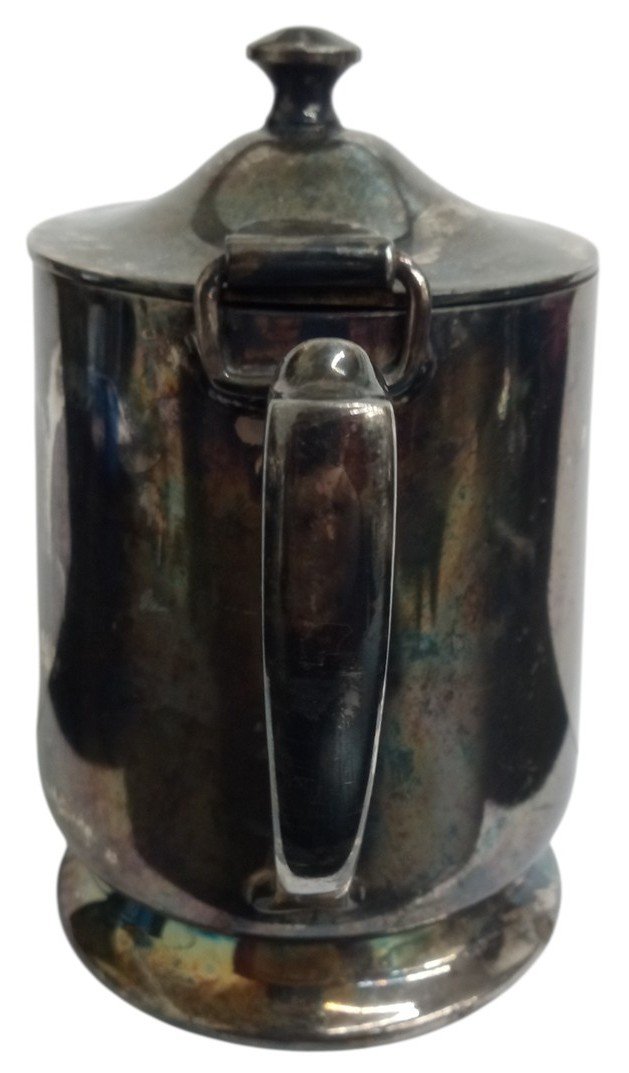 DW Haber & Son Silverplate Tea/Coffee Pot Vintage Collectible Serveware
