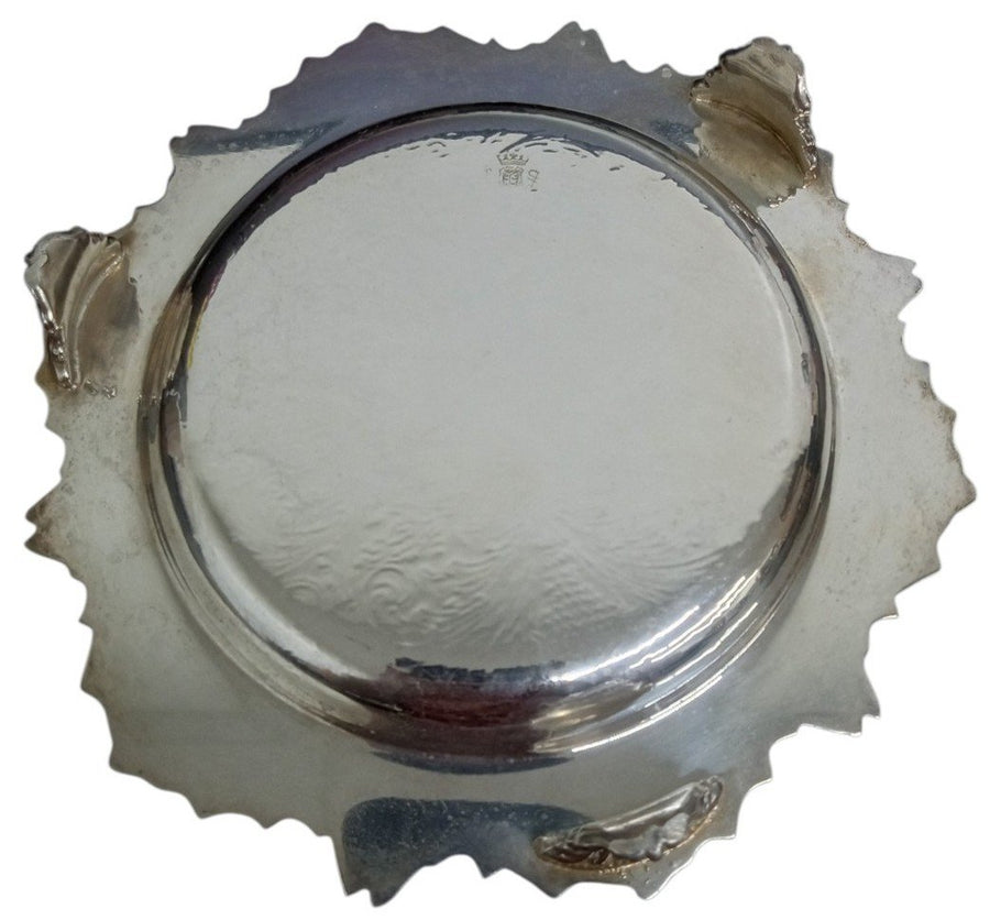 Silverplate Footed Candy Dish English Vintage Collectible Ornate Serveware