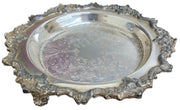 Silverplate Footed Candy Dish English Vintage Collectible Ornate Serveware