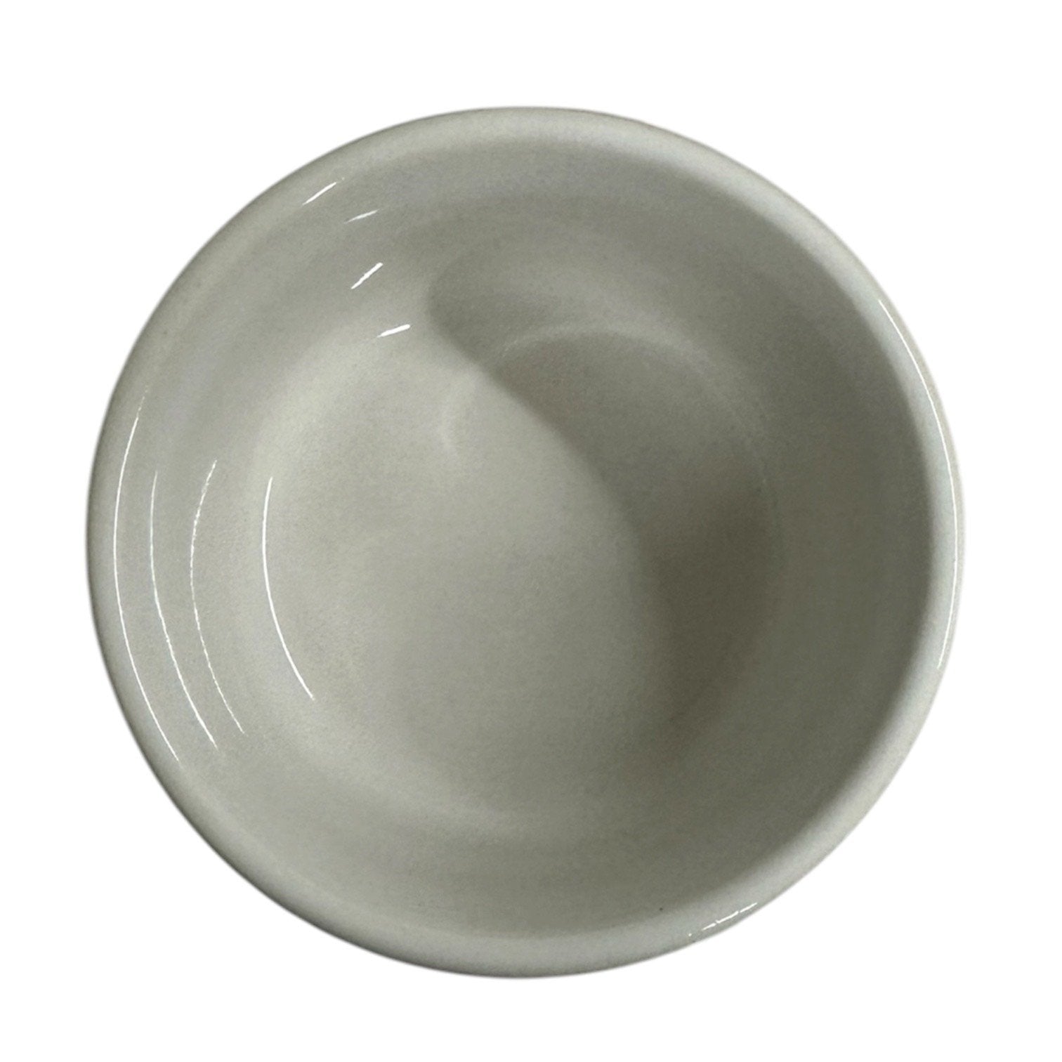 Fiesta - White Ramekin Bowl Homer Laughlin HLC Ceramic 8oz Bowl