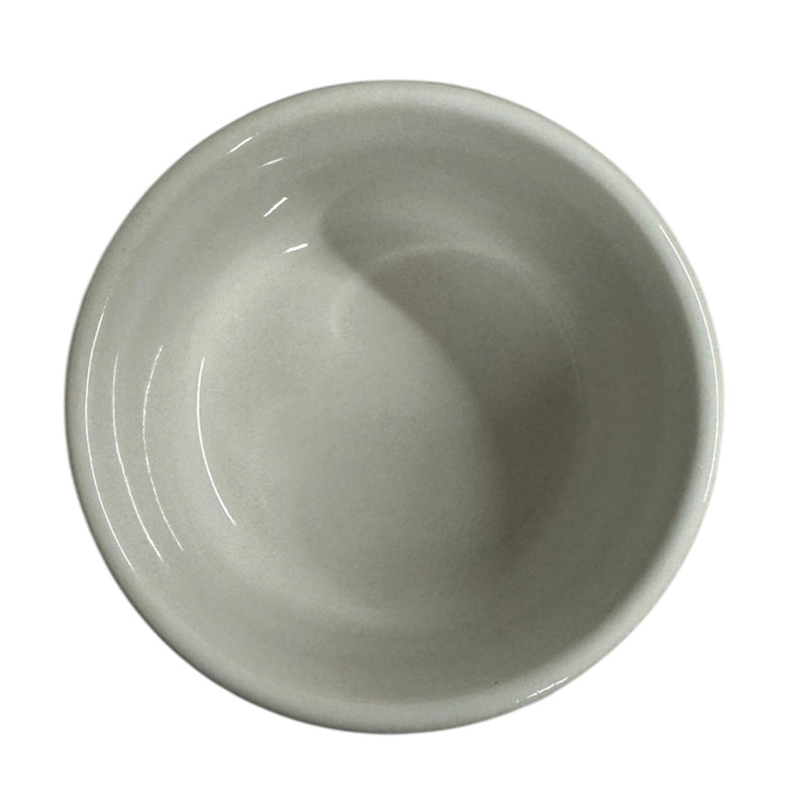 Fiesta - White Ramekin Bowl Homer Laughlin HLC Ceramic 8oz Bowl