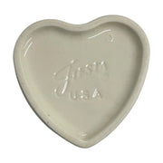 Fiesta - Linen Off-White Heart Ramekin Bowl Homer Laughlin HLC Ceramic