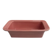 Fiesta - Peony Pink Loaf Pan Homer Laughlin HLC Ceramic Baker