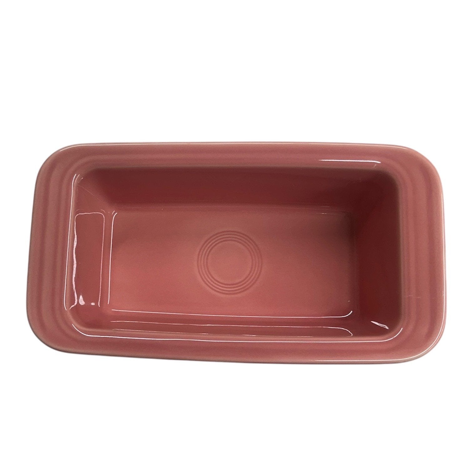 Fiesta - Peony Pink Loaf Pan Homer Laughlin HLC Ceramic Baker