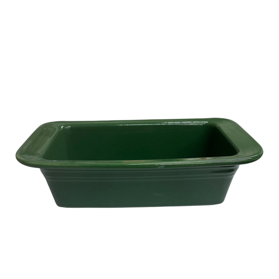 Fiesta - Jade Green Loaf Pan Homer Laughlin HLC Ceramic Baker