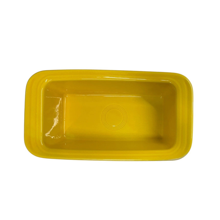 Fiesta - Daffodil Yellow Loaf Pan Homer Laughlin HLC Ceramic Baker