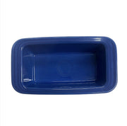 Fiesta - Lapis Blue Loaf Pan Homer Laughlin HLC Ceramic Baker