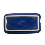 Fiesta - Lapis Blue Loaf Pan Homer Laughlin HLC Ceramic Baker