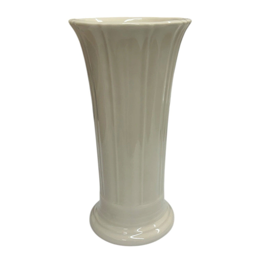 Fiesta - Linen Off-White Small Flower Vase Homer Laughlin HLC Ceramic Fiestaware
